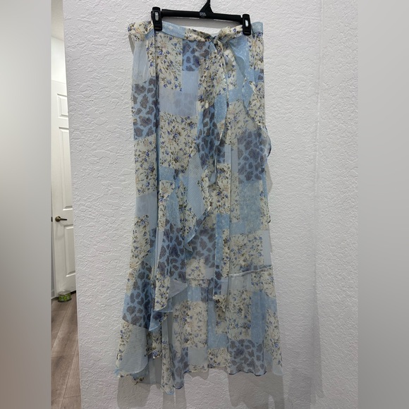 Playa Lucila Dresses & Skirts - PLAYA LUCILE • Blue Patchwork Sarong • sz Small •